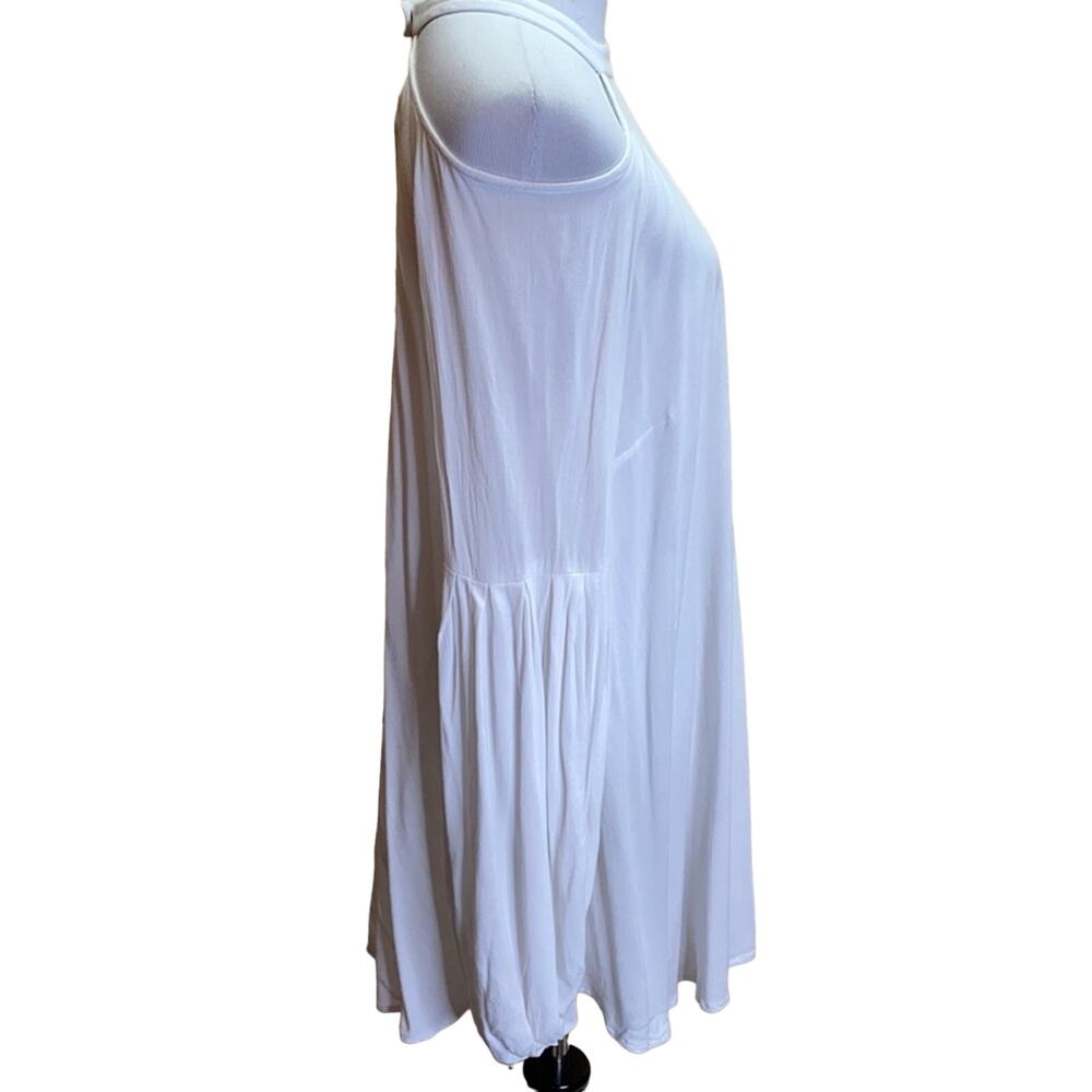 Free People Rayon Drift Away Blouse / Dress in Ivory Size Small - Picture 8 of 11